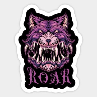 Monster Tiger Sticker